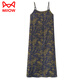 Cat Man (MiiOW) summer ice silk sexy pajamas with chest pad nightgown for women's suspender skirt sexy ice and snow silk loose summer home clothes 13117 M 80-100Jin [Jin equals 0.5 kg]