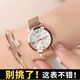 Swiss famous brand genuine watch women's fully automatic mechanical watch waterproof luminous simple women's watch small and exquisite rose gold rose surface