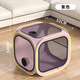 DOLAIMENG pet drying box, cat and dog bathing, lazy artifact dryer, hair drying bag, pet water blower, purple-drying bag, suitable for 25 Jin Jin equal to 0.5 kg of pets