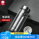 
Sino Single-layer glass-bubbled tea cup with filter mesh XN-6190 6191 6192 6192 Natural color tea net 530ml