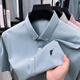 
Vintage car long velvet cotton pure cotton summer new loose plaid short-sleeved shirt men's anti-wrinkle shirt trendy casual shirt thin AN15263 red M