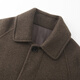 Shanshan (FIRS) Camel Wool Wool Coat Men's Autumn and Winter Warmth Thick Skin-friendly Tencel Business Casual Light Luxury Jacket