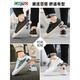 Katile Krokodilschuhe Herrenschuhe 2025 Neue Ein-Fuß-Sport-Freizeitschuhe Herrenlederschuhe echte Lederweiche Sohle Schuhe Herren Eisblau-7374n Velvet Warm 40 Standard Sportschuhe Größe Größe