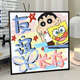 
Emotional text Valentine's Day confession digital oil painting iy hand-painted color filling couple romantic 2020cm XH14699 20*20cm full set of inner frame material pack