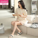 
Modal 2025 new pajamas for women's summer pure cotton shorts shorts spring and autumn summer style can be worn outside home clothing suit ZH-9856# shorts M (80-100Jin[Jin equals 0.5 kg])