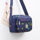 All-Match-bedruckte Mini-Tasche Leichte Stoffbeutel für Frauen 2025 NEUER HAND HLENDE MENTER ART MUTTER BAG CROSSBODY SABE Schwarz