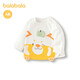 Balabala children's clothing children's t-shirt long-sleeved tops 2025 autumn clothing cute and fun shopping mall same style 200325100201