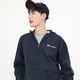 Champion U.S. Champion Windproof Men's and Women's Unisex Half-Zip Windbreaker Jacket Top Pullover Jacket Loss Clearance Navy Blue Thin S 155-165cm/45-60kg