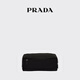 PRADA/Prada Gift Men's Re-Nylon and Saffiano Cow Leather Travel Bag Black