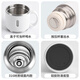 
Chengliu new thermos cup simple high-end fashion water cup design sense literary Nordic with cup lid 316 stainless steel 316 material 420ml lid can cup BW7374 leaves