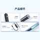 Honggong Endoscope Car Sewer Pipe Repair HD Camera Industrial Waterproof Probe Detection 2 Meter Hard Wire