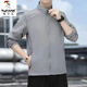 
Woodpecker (TUCANO) summer ice silk sun protection clothes for men thin skin clothes breathable quick-drying jacket for men handsome young sports sun protection clothes NZC-B435-698 light gray XL