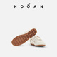 Женские туфли Hogan New Runner Series H693 Fashion Retro Комфортная повседневная обувь одиночная обувь белая/коричневая хвост 34,5