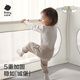 Babycare-Bett Zaun Crib Guise Anti-Fall-Fall-Leitplanke Schaffelzaun Sandkiese Kaffee 1,8m1 Stück + 2m1 Stück