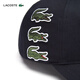 Lacoste French Crocodile Männer und Frauen im Herbstmodentrend vielseitiger Baseball -Baseball -Baseball -Kappe RK3523 HDE_NARROW Blue Tu