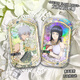 Mutong Bear Naruto Peripheral Badge Shinya Ancient Greek Linkage Haruno Sakura Sasuke Hinata Naruto Anime Double Flash Hinata S3892 Plain Laser-44x70mm Badge