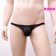 Achetez des sous-vêtements pour hommes string masculin sexy ultra basse taille serrée à chaud flirter nouveau style de glace de style ultra mince m