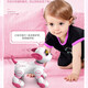 JJRC Children's Intelligent Maschinenhund Frühaufschuld Sprachkontrolle Spielzeug Jungen 1-3 Jahre Mädchen 2-4-6 Jahre Geburtstagsgeschenk-Roboterprogrammierung intelligent Follow + Touch Interaction [N1 Pink] Intelligente frühe Bildungsprogrammierung Touch Interaktion Wachstum Begleiter