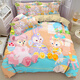 Disney (Disney) Neues hochwertiges Kinderbett vierteilige hautfreundliche und weiche Vier-Jahreszeiten-Drei-teilige Set für Schüler 3884V Bettblatt Single-Quilt-Abdeckung (180*220 cm)