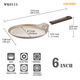 
CHEFMADE Learning Chef 8 inch 6 Pancake Pancake Egg Pancake Fruit Thousand Layer Durian Non-stick Pan 9738 Aluminum Alloy Composite Bottom 8 inch