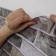 Papier peint auto-adhésif, étanche, étanche à l'humidité, surface dure épaissie, autocollants muraux auto-adhésifs stocker la rénovation et la décoration 3D jupe murale tridimensionnelle 3D Fancy 82-1049 One Piece / 0.09 2024 Nouveau