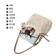 Bolsa de Viney Bolsa para mujeres Beach Bolsa tejida que viaja con un solo hombro Crossbody Beach Bag Cumpleaños de San Valentín chino para novia