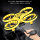 Xinle New Watch Gesture Senting Aircraft Drone Aension Photography Ultra HD Quadcopter Remote Contrôle Small Aircraft Boy [Blue] Regardez Remote Contrôle Four Batteries