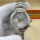 [Second-main 99 NOUVEAU] OMEGA MECANICAL MECHEL'S'S Watch Omega Speedmaster Series Watch Luminous Chronograph Date Affichage Aircraft Needle Swiss Luxury Luxury Watch 39 Silver Face Moon Phase Double Calendar 3523.30.00