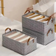 Houndstooth storage box large size hard board pants folding storage box jeans sweater storage artifact storage box 40*28*20cm houndstooth storage box