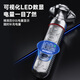 Pentium (POVOS) electric shaver for men's LED breathing lamp shaver whisker whisker wash and fast charging PQ9909 Starry Silver Alloy Version Birthday Gift for Boyfriend Father National Subsidy