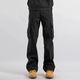 Homlean American funktionale Arbeithose Herren Sommer vielseitiger loser gerader Retro Casualhose HF03 Black XL