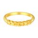 Water shell gold pure gold 999 pure gold wheat ear ring gold ring birthday gift for elders for parents pure gold wheat ear ring 12 rings gold weight about 1 gram + more refund less compensation