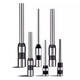 Adecuado para la máquina de ajuste de la máquina de unión del cupón deli 3846/14601/3821/3888/3885 perforación automática de agujeros 3876a adecuado para 3881 nuevo modelo/5.2 mm30 mm