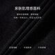 ROEYSHOUSE high-end texture shirt for women 2025 summer design waist slim body 11973 black M