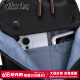 Walker Shop男士胸包单肩斜挎包新款轻便牛津布挎包休闲运动腰包骑行包潮背包 黑色