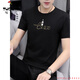 
Woodpecker (TUCANO) ice silk short-sleeved T-shirt men's summer trendy and versatile handsome clothes 2025 new half-sleeved T-shirt top 1421 white M 100Jin[Jin equals 0.5 kg]-110Jin[Jin equals 0.5 kg]