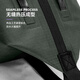 ETROL's travel storage bag portable waterproof clothing underwear duffle bag compression storage bag packaging bag sorting bag travel jungle green M code