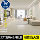 XMSJ Velvet Soft Light Pline 600x1200 Простой цвет микрокайт Микроцементный середина борта керамическая плитка для ванной комнаты.