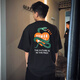 海迪洛日系蛇年human made爱心短袖T-shirt林俊杰男女情侣T恤春夏季 3937白色 S