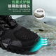 Liaoyuanhuo Stream Shoes Wading Shoes Men's Sandals Outdoor Beach Shoes Quick-drying Sports Anti-Slip High-end Premium 2025 New Style Black Size 41 Stable Grip Comfortable and Wear-Resistant