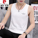 Пирс Кардин Чистый хлопчатобумажный жилет мужской модный жилет Slim Fit Personaly Mustery Summer Sports Base Base Fortemples