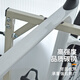 
ROGTYO Bicycle Bracket Parking Frame Rack Indoor Vertical Display Stand Simple General Trailer Frame-Porcelain White