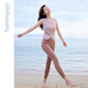 Fansheng Yoga Mode, einfaches und komfortables Design V-Ausschnitt lässig Taille Slimming Außenweste Außen F14223 Weiches Pulver s