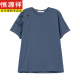 Hengyuanxiang plus Fat Size Pure Camiseta de algodón puro para mujeres Summer de manga corta 2025 Nuevo algodón de algodón de algodón de mediana edad suelto Negro [KSP-9896] 4xl adecuado para 160-180Jin [Jin equivale a 0.5 kg]