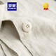Romon Korean Style Linen Suit Men's Men's's Spring and Summer Fin Casual Loose Beau ensemble deux pièces Blanc M Recommandé 90-110Jin [Jin est égal à 0,5 kg]