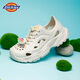 Dickies Girls 'Hole Chaussures 2025 Été Nouvelles sandales pour enfants pour garçons Anti-Kicking et Sandals Sandals BEIGE 252C50LXS60A 38 APPOSIBLE POUR LETTRE PET