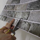 Papier peint auto-adhésif, étanche, étanche à l'humidité, surface dure épaissie, autocollants muraux auto-adhésifs stocker la rénovation et la décoration 3D jupe murale tridimensionnelle 3D Fancy 82-1049 One Piece / 0.09 2024 Nouveau