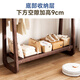 Stable clothes rack floor-standing solid wood coat rack thickened stable storage rack bedroom clothes hanger simple YA6110H