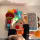Korean ins children's dishwasher toys baby simulated kitchenware children washing vegetables and playing house dishwasher pool boy and girl red