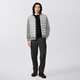 Canada Goose Hybridge Huron Full Full Zip Down Knit Veste Big Goose Veste 6620M 9717 Flower Greystone L